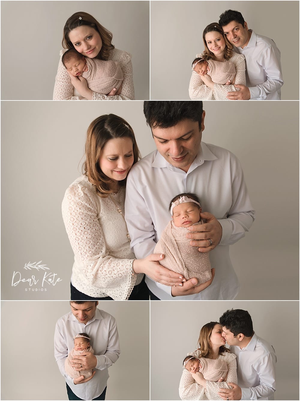 loveland newborn baby with parents family pictures
